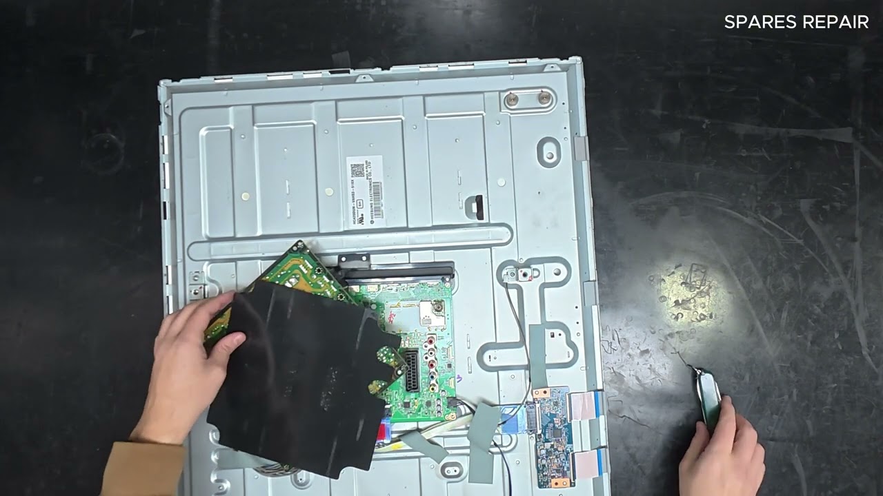 LG 42LF5800-ZA Black Screen With Sound – Backlight Repair Step-by-Step 🔥