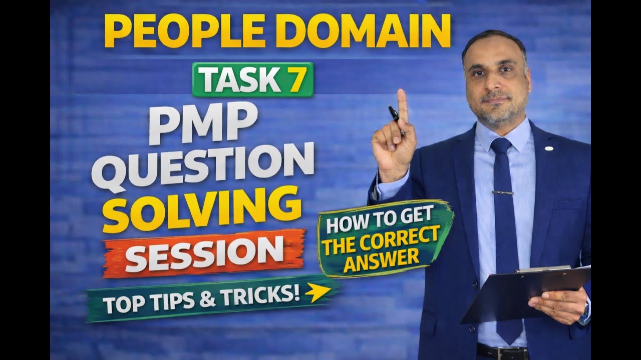 PMP People Task 7 | Impediments, Obstacles & Blockers | 10 Questions With Answers