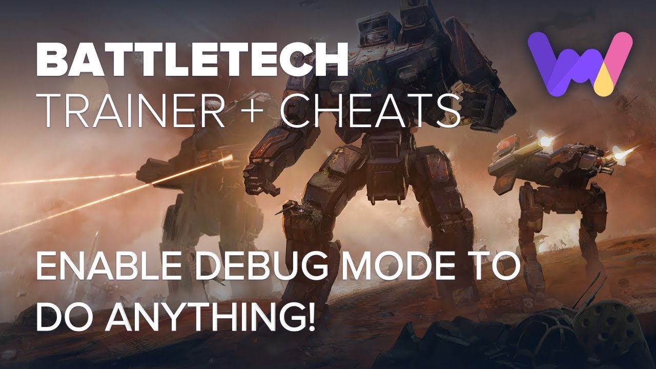 BattleTech Trainer +10 Options - (Enable Debug Mode)