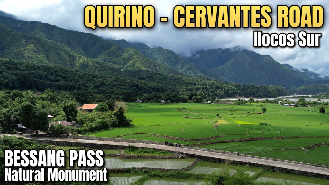 Ganda at Panganib ng kalsada ng Quirino - Cervantes, Ilocos Sur | Bessang Pass Natural Monument