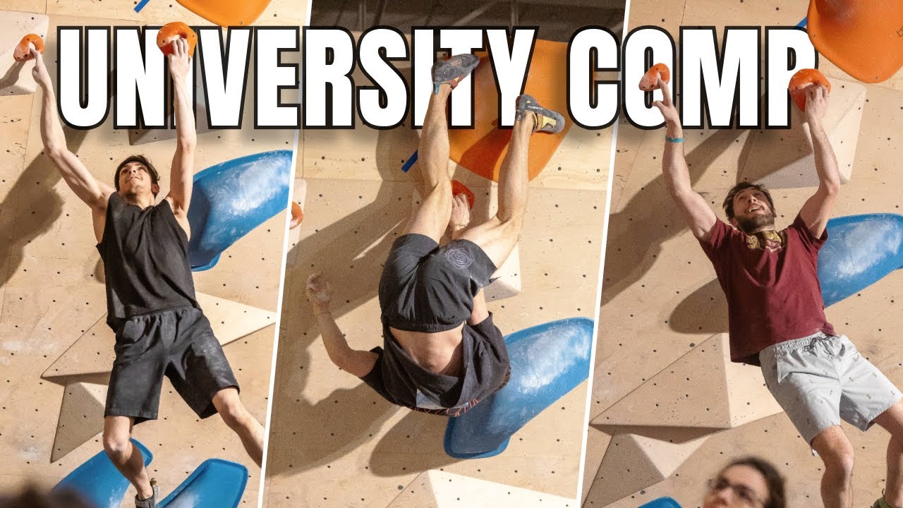 We Won At A University Bouldering Competition!