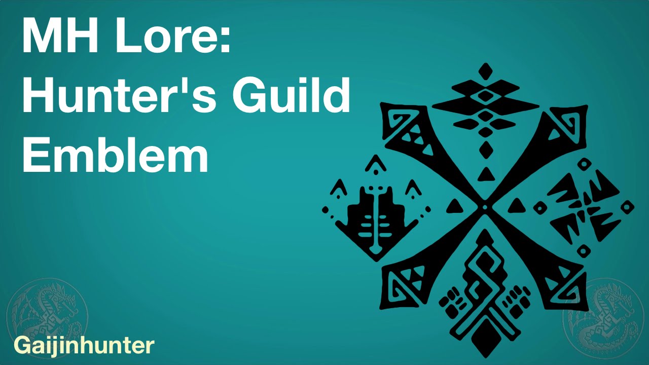 Monster Hunter Lore: Hunter's Guild Symbol