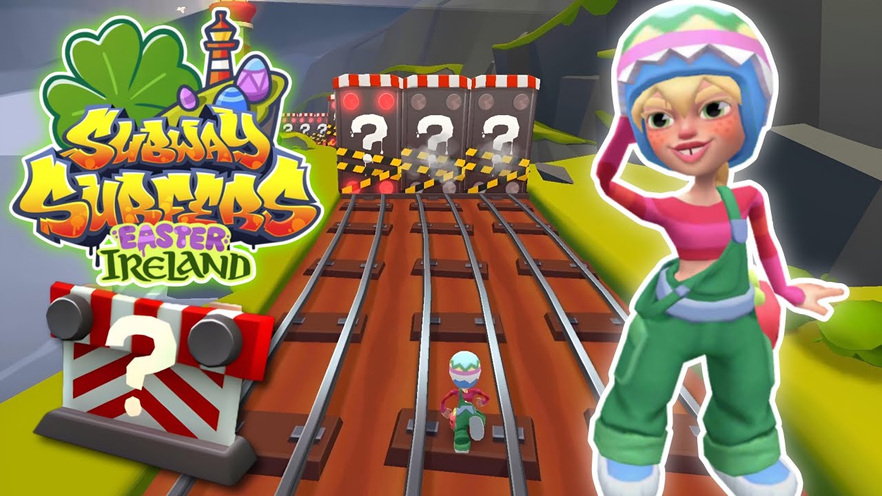 SUBWAY SURFERS NEW MYSTERY HURDLES IN EASTER IRELAND 2024 || SUBWAY SURFERS HAUNTED HOOD 2024