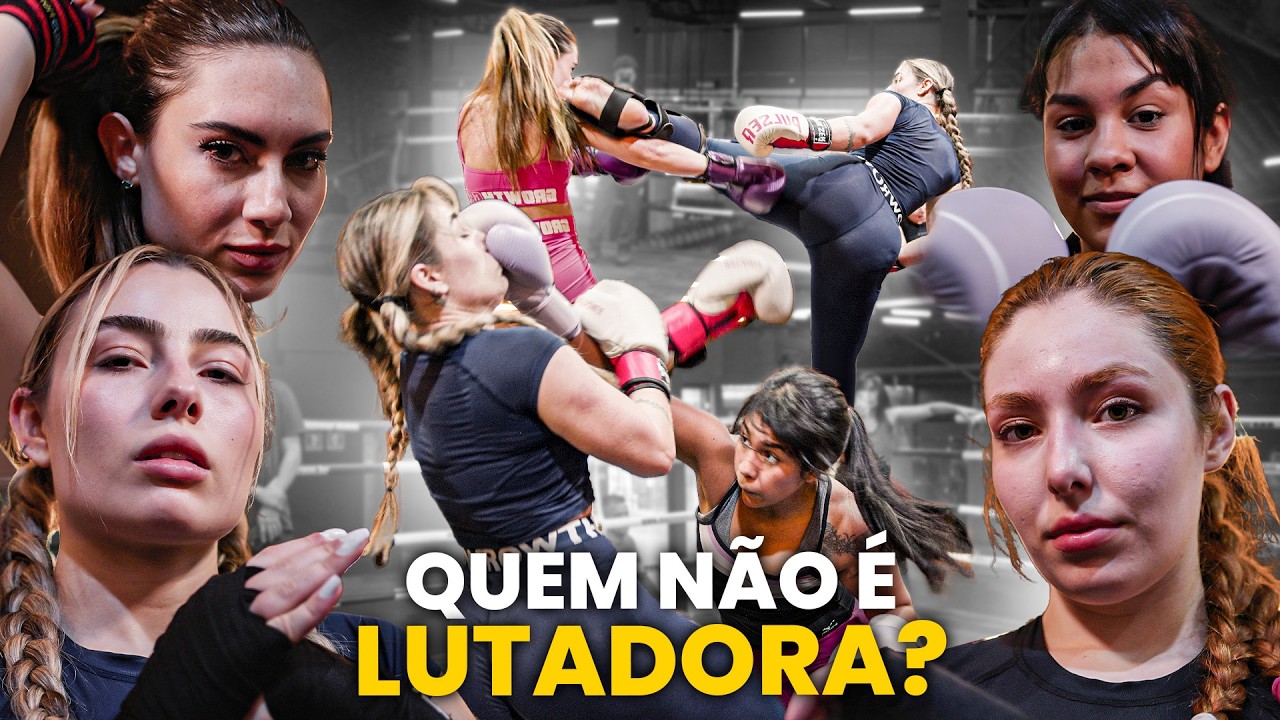 SPARRING PESADO COM AS MENINAS | iman ali dib / ju werner / vitoria carvalho / maria vieira