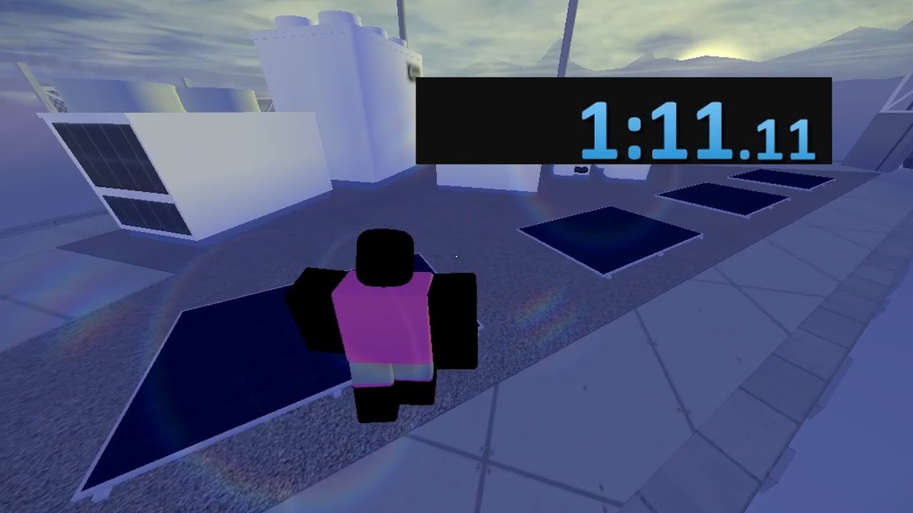 1:11.11 - PolisInc% (Glitched) - ADRENALINE [PARKOUR] Roblox
