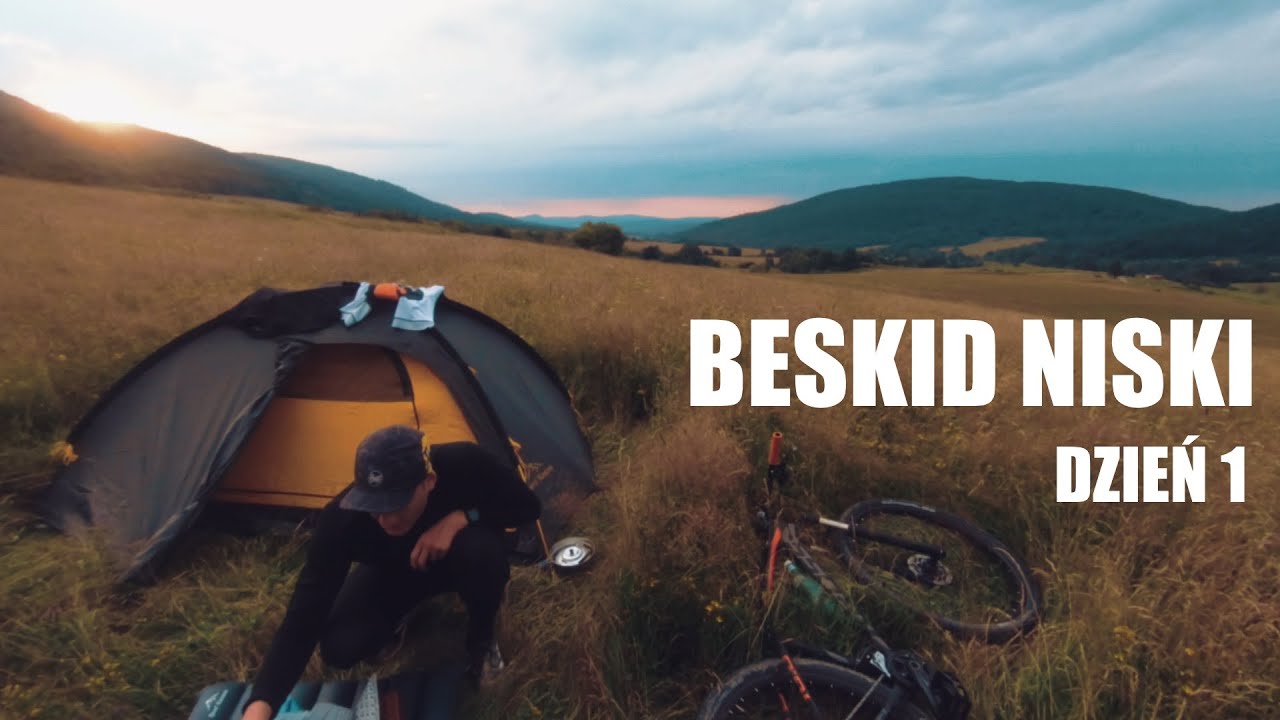 Wyprawa rowerowa Beskid Niski- dzień 1