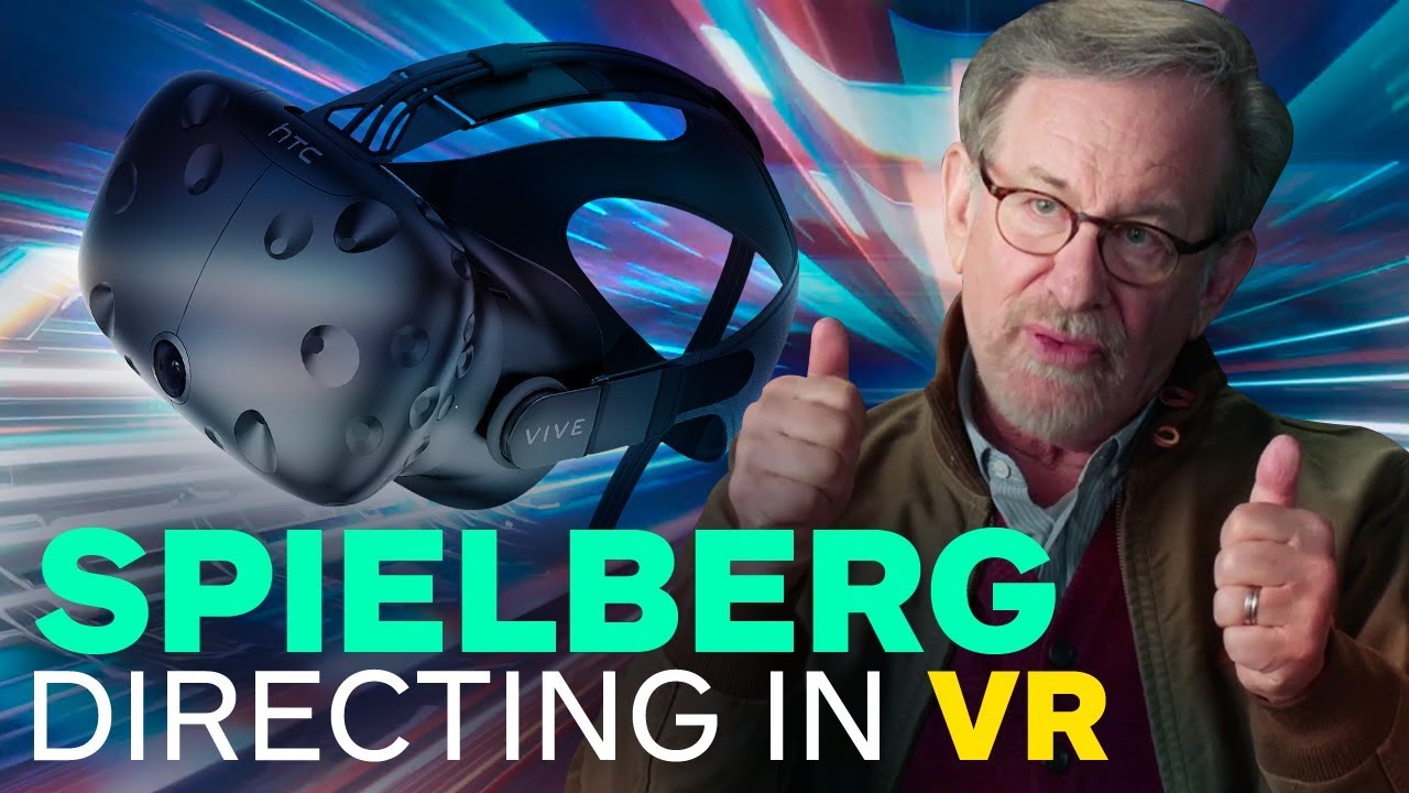 Steven Spielberg Directing Ready Player One Using a VR Headset