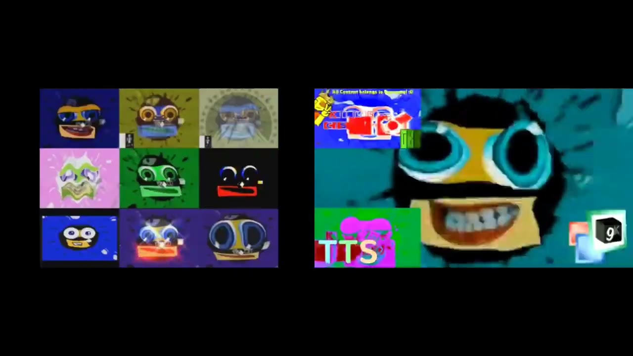 Klasky Csupo Sparta Rick Roll Remix Comparison