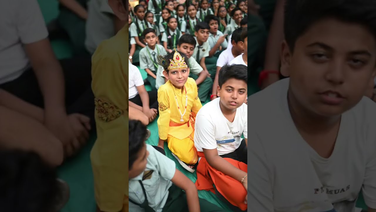 Jay Somnath Gujarati Medium school - Janmashtami Celebrations