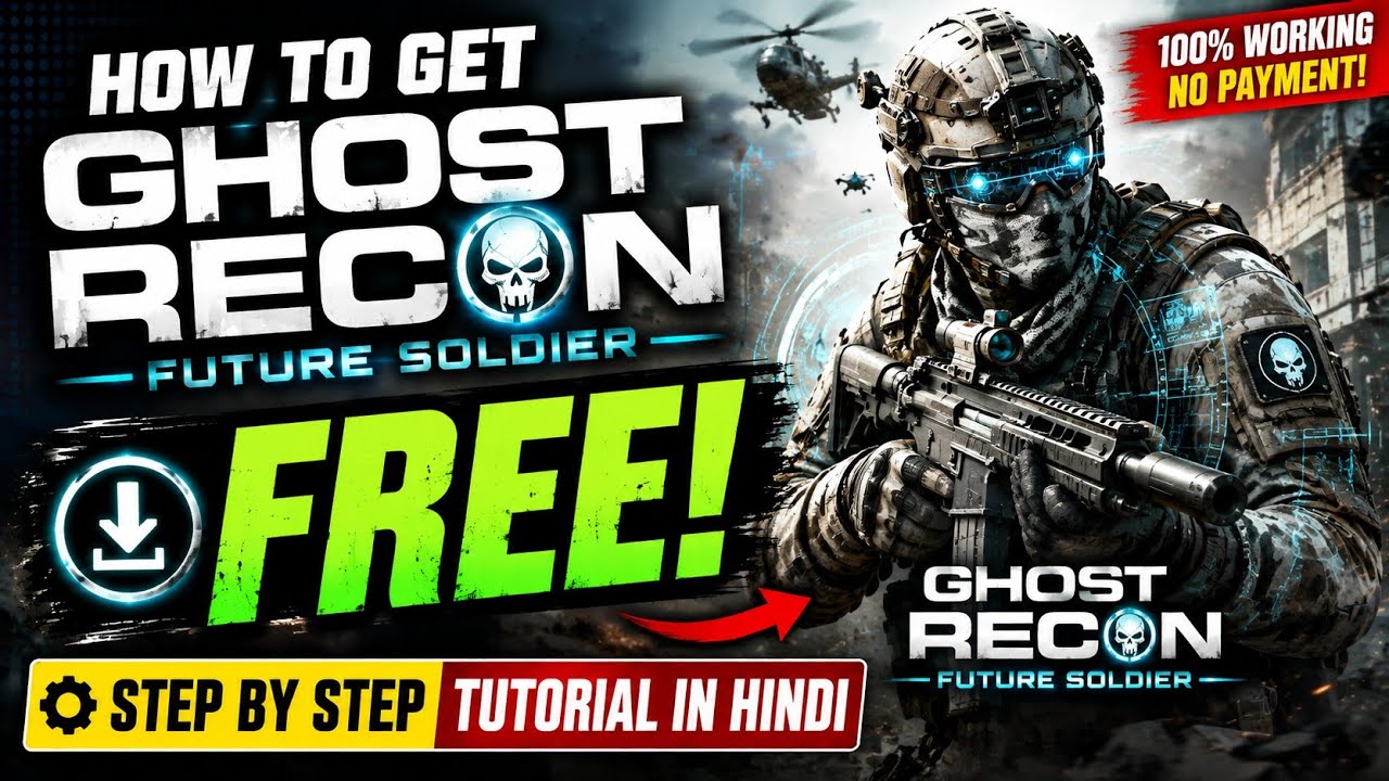 How to Get Tom Clancy's Ghost Recon: Future Soldier for FREE (Legal Method) | Step-by-Step Tutori...