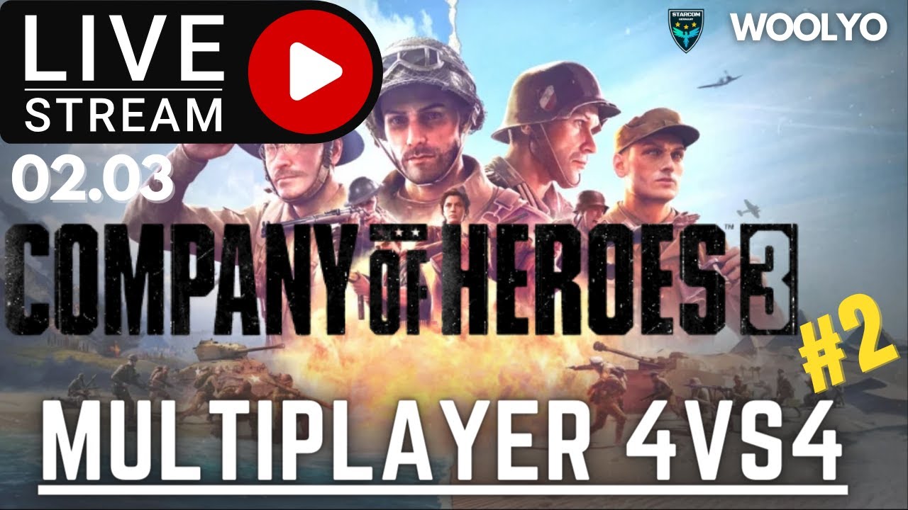 Ich spiele Wehrmacht gegen den #1 Briten Company of Heroes 3 (Multiplayer)
