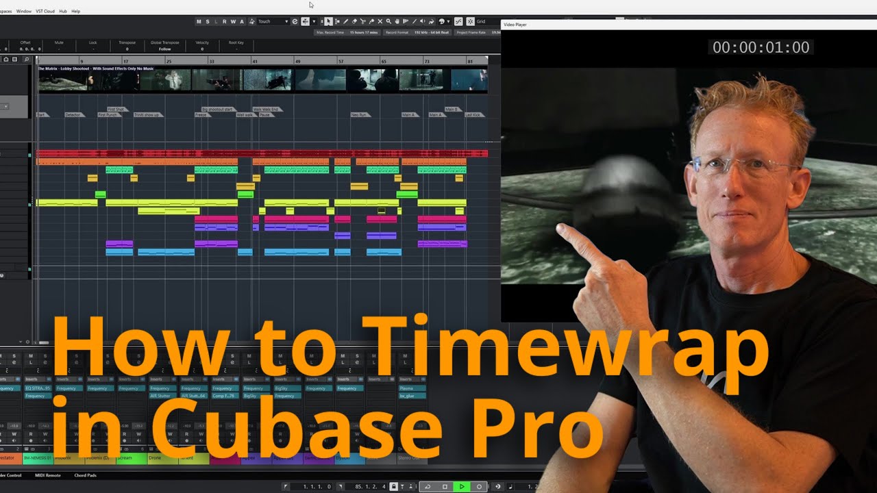 Must Know For Film Scoring - Cubase Pro Timewarp Tool