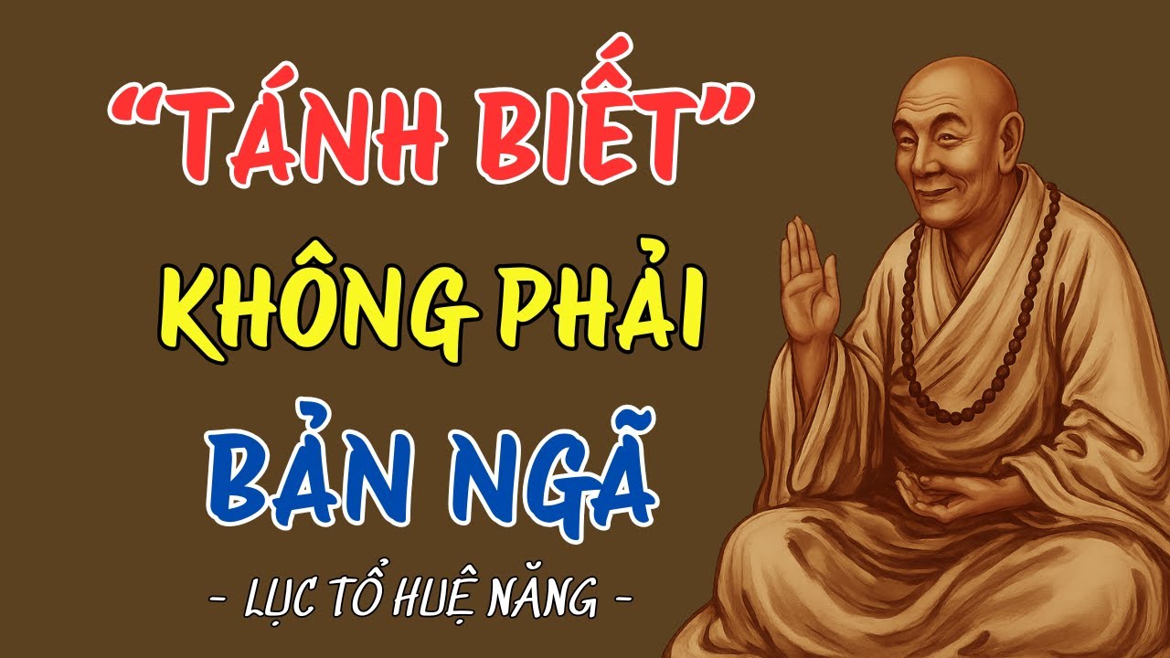 LỤC TỔ HUỆ NĂNG: TÁNH BIẾT KHÔNG PHẢI BẢN NGÃ – SAI LẦM KHIẾN NGƯỜI TU MÃI KHÔNG THOÁT