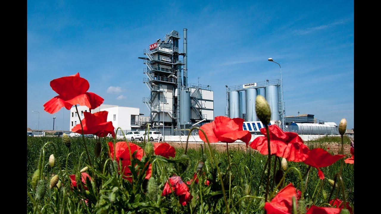 Top Tower 3000 - Marini Batch Mix Asphalt Plant