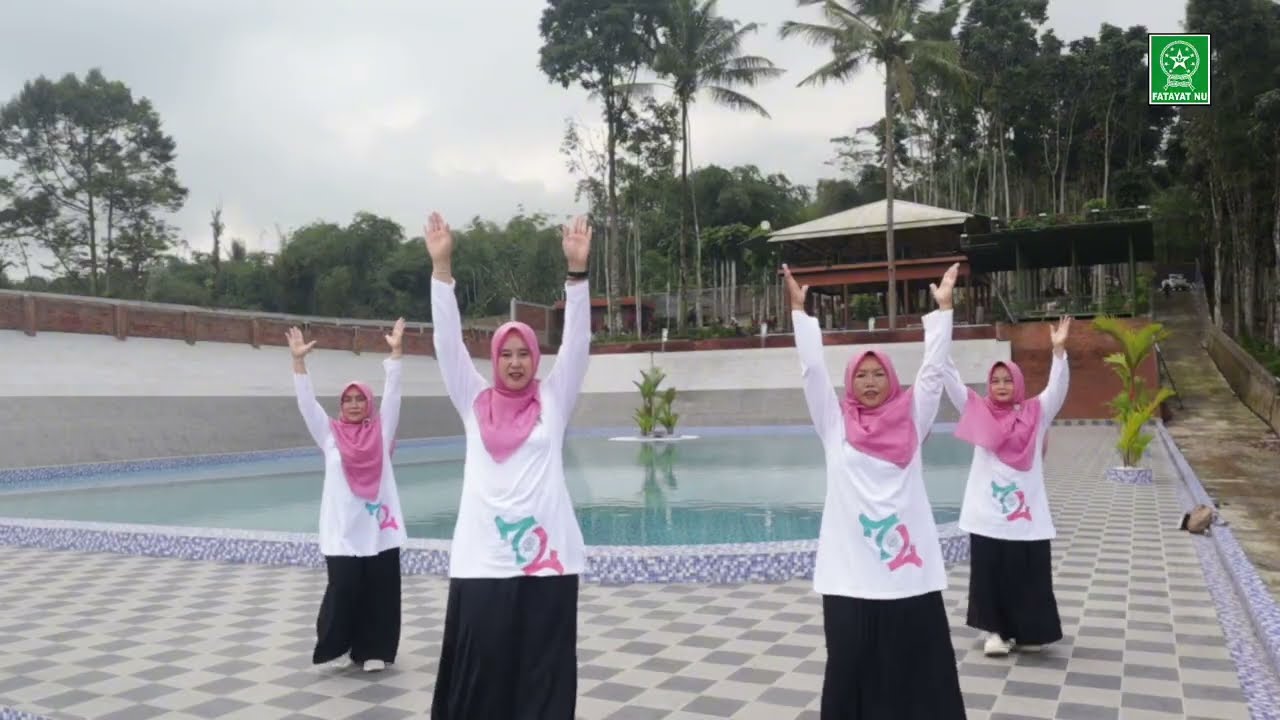 FATAYAT NU KABUPATEN TASIKMALAYA - SAFA (Senam Fatayat) Versi Stecu by D'SAFTA