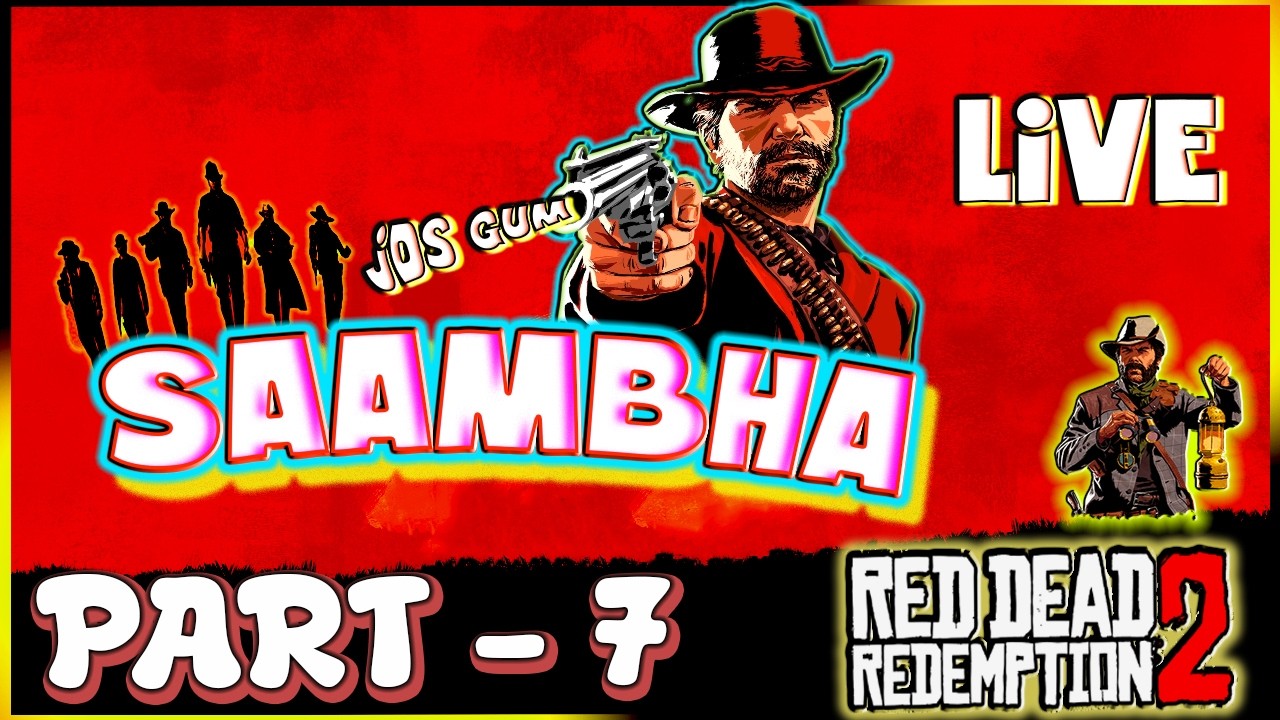 RED DEAD REDEMPTION 2-RDR2 Funny Moments & Bandit Life  PART - 7 #rdr2  #ArthurMorgan #RockstarGames