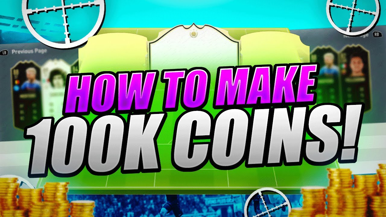 BEST WAY TO MAKE 100K COINS IN FIFA 20! 🔥 (FIFA 20 Trading Method)