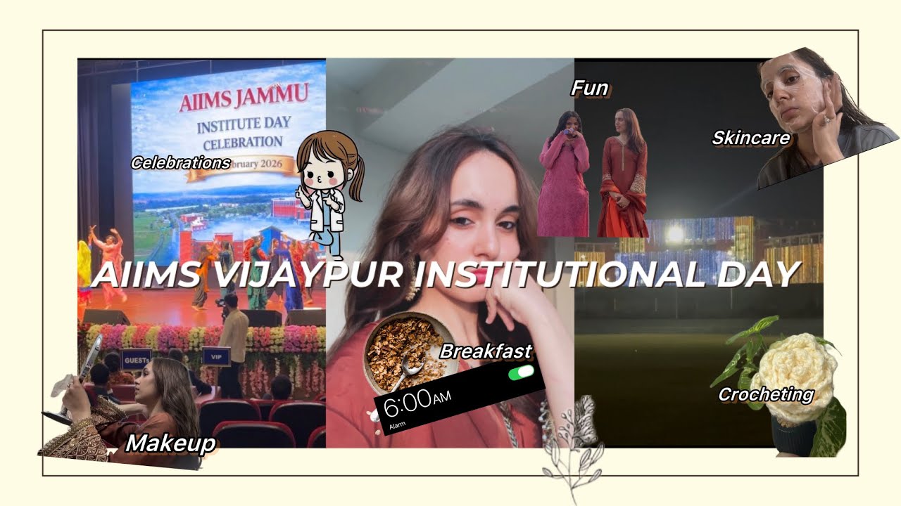 AIIMS VIJAYPUR JAMMU INSTITUTIONAL DAY 2026🫶🥳🍾