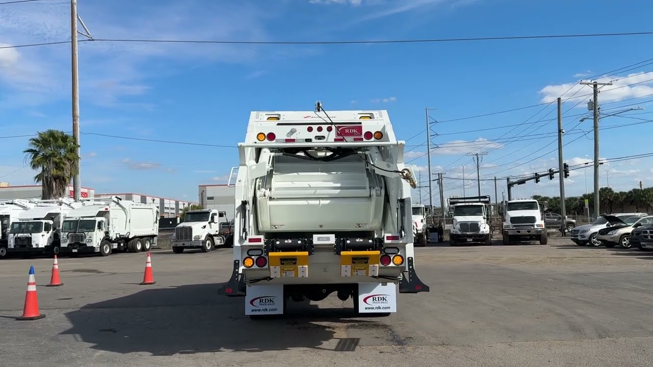 2025 Freightliner M2 106 20 Yard Pac Mac Rear Loader Garbage Truck - 110245
