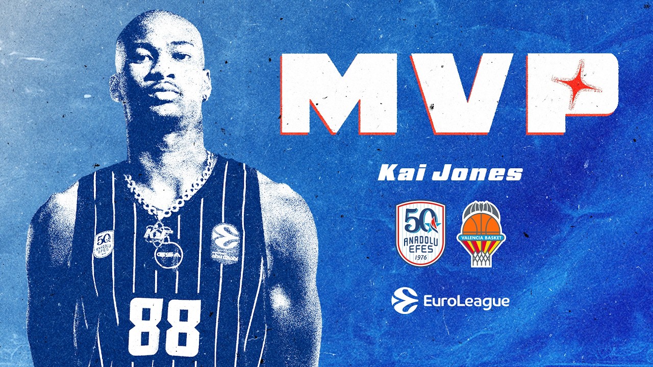MVP Kai Jones / 26. Hafta: Anadolu Efes 107 - 90 Valencia Basket