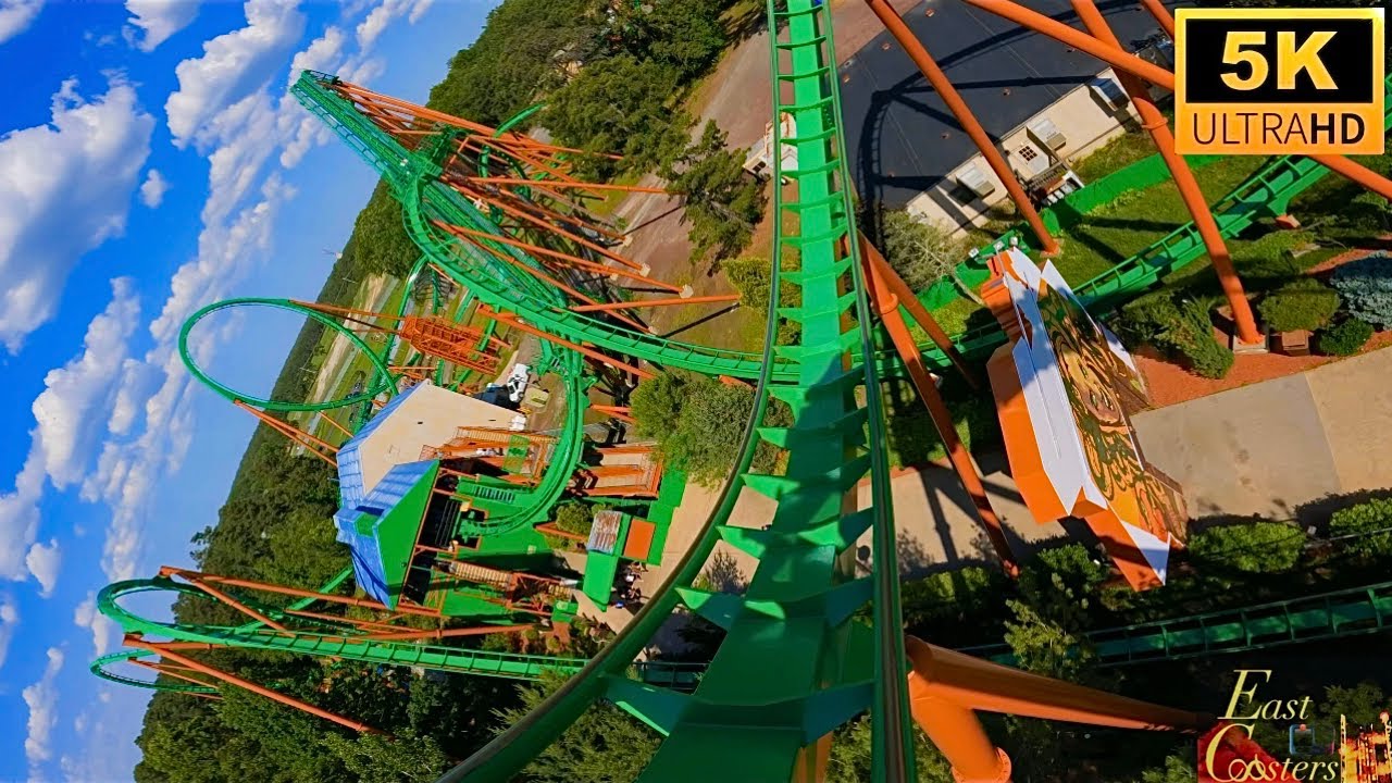 Medusa POV 5K World’s First Floorless Coaster Jackson, NJ