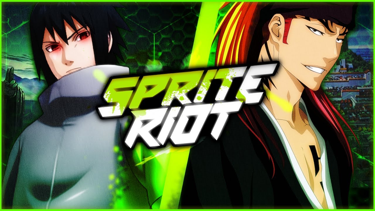 Sasuke Uchiha vs Renji Abarai (Naruto vs Bleach) Sprite Riot (Episode 3 Season 0)