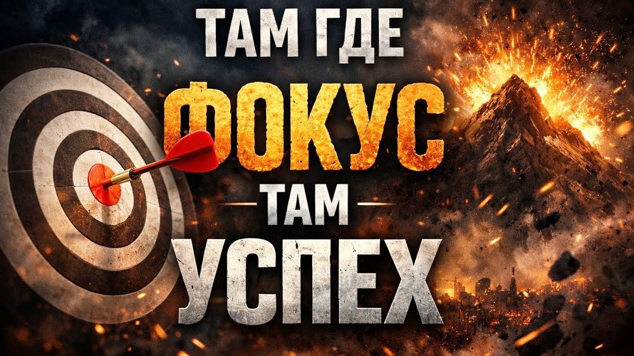 Там где фокус, там успех. March 19, 2026