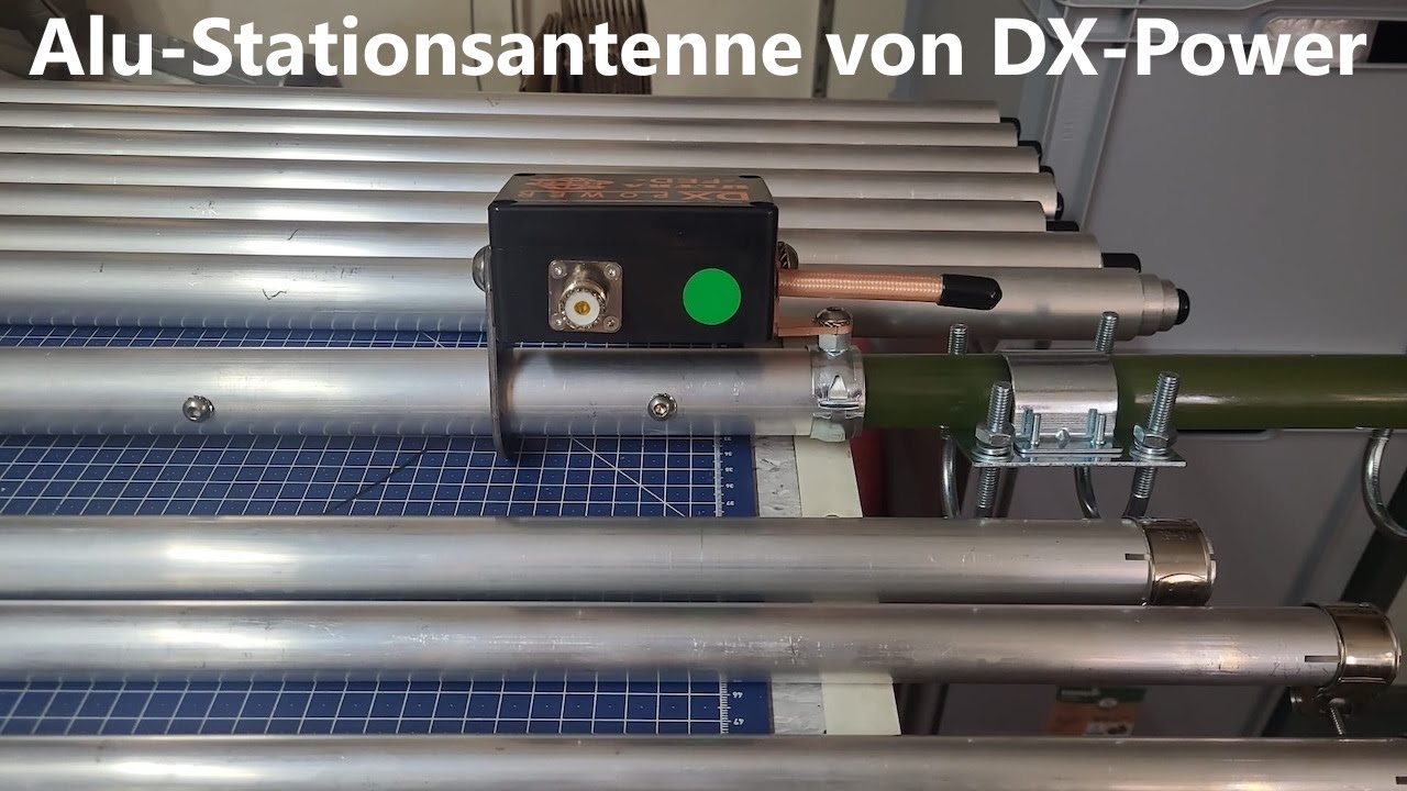 Universelle Stations-Halbwelle aus Alu, von DX-Power 💪