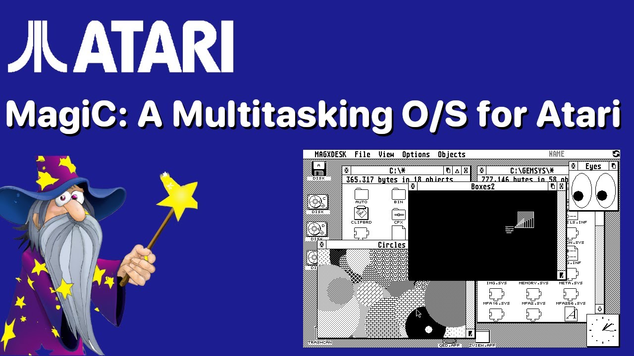 MagiC a multitasking OS for the Atari ST