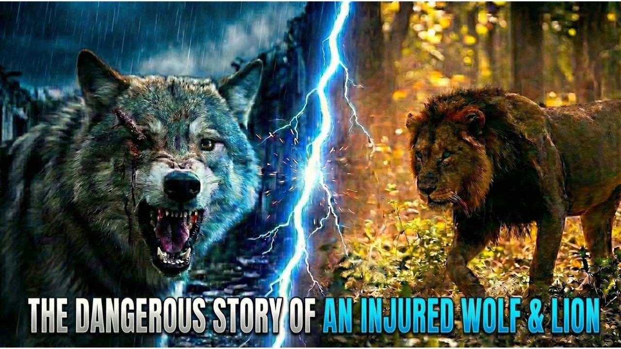 Rescue Team Saved Injured Wolf and Lion &mdash; What They Found Shocked Everyone 🐺🦁 | Hollywood Style
