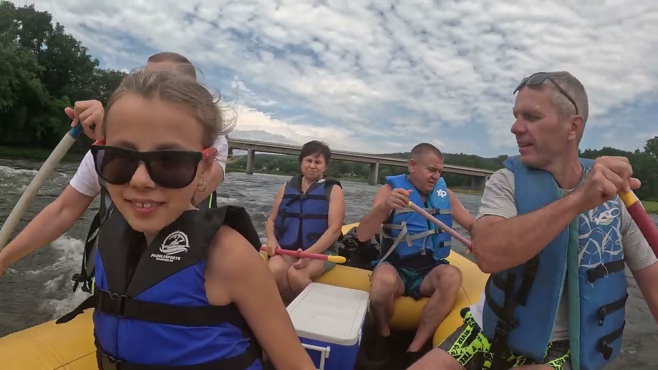 Thrilling Rafting Adventure on the Delaware River, Pennsylvania
