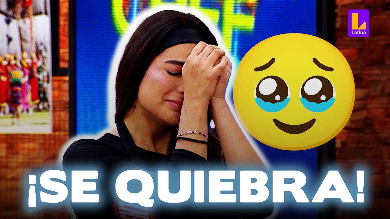 Ivana Yturbe rompe en llanto en vivo por su hija | El Gran Chef Famosos