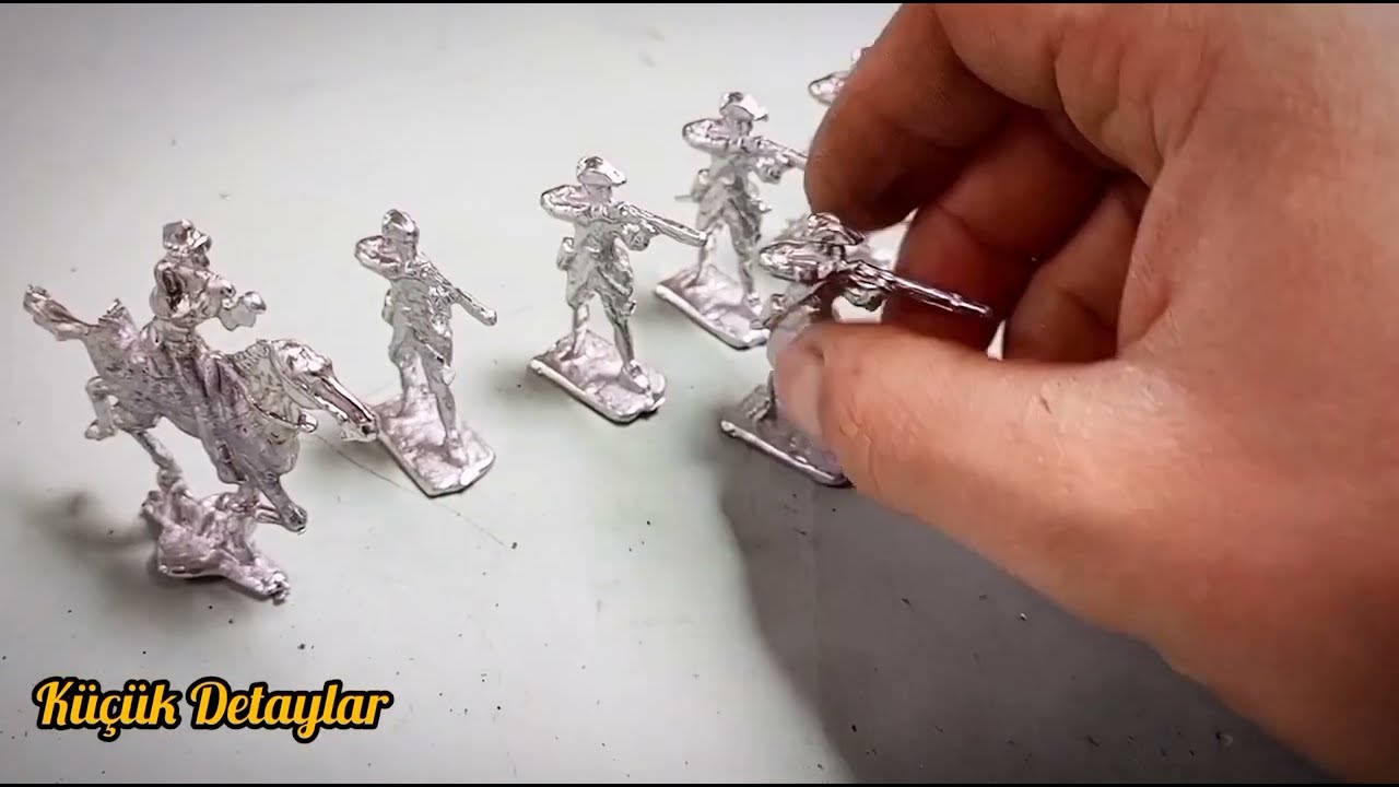 Kurşun Asker nasıl yapılır #kurşunasker #tinsoldier #casting