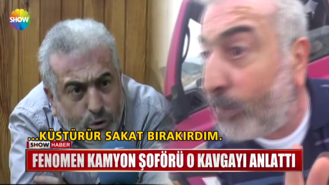 Fenomen kamyon şoförü o kavgayı anlattı!