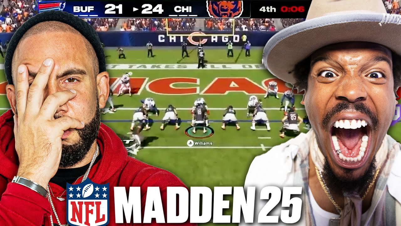 Кэм Ньютон против Диджея: Драма принимает резкий поворот в конце | Madden 25