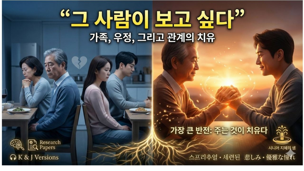 💛 시니어 지혜의 샘Senior Fountain of Wisdom“가장 보고 싶은 사람은 누구입니까?”