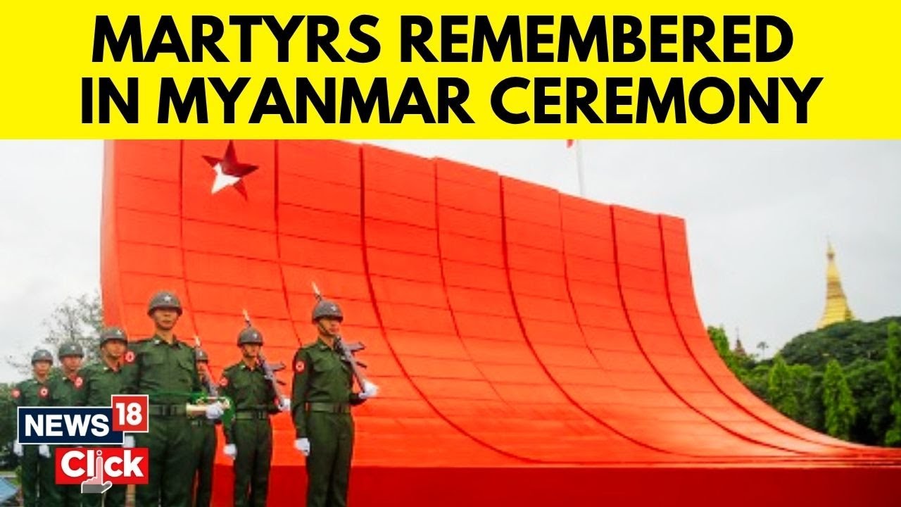 Myanmar Holds Muted Martyrs' Day Tribute To Fallen Independence Heroes | Martyrs' Day | N18G