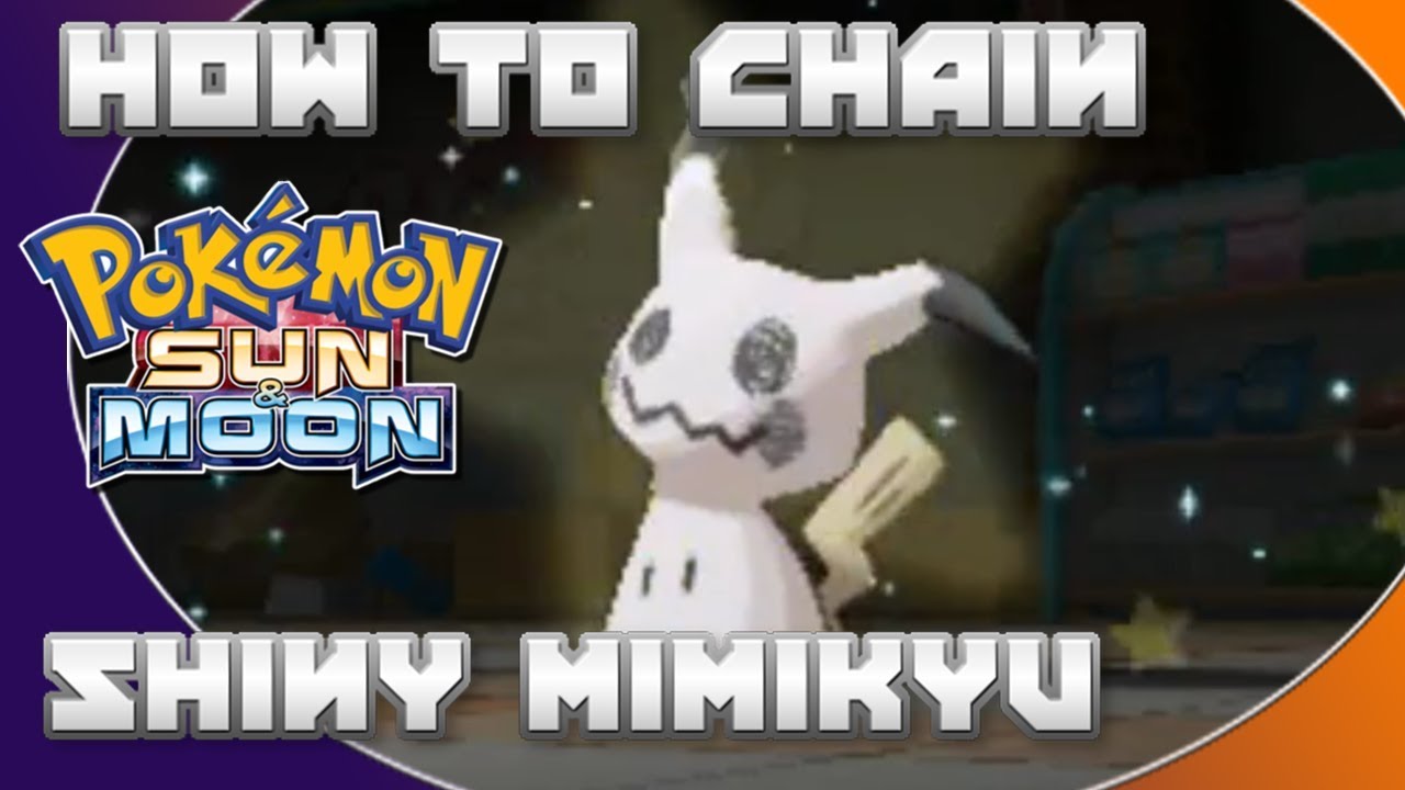 How To SOS Chain: Shiny Mimikyu!