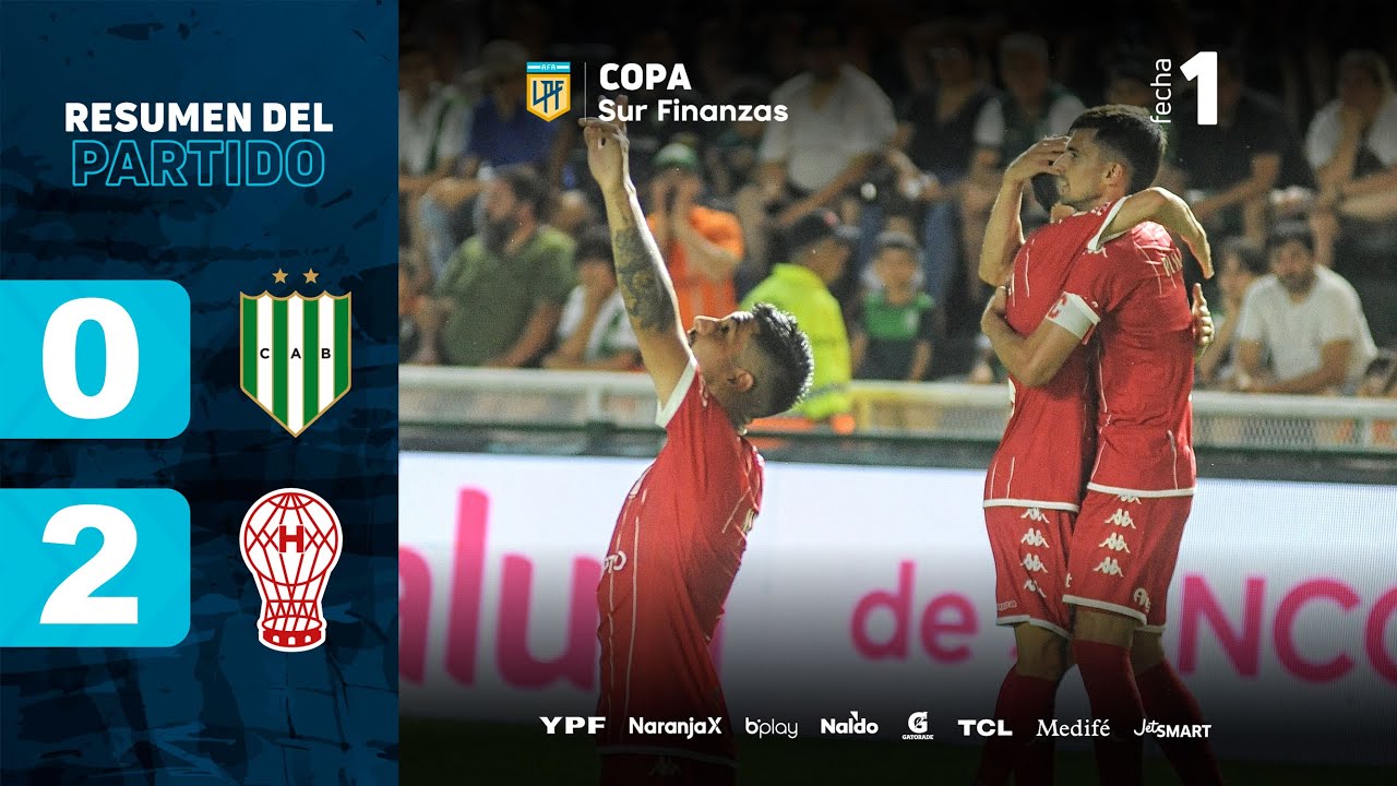 BANFIELD 0 - 2 HURAC&Aacute;N I Resumen del partido I #CopaSurFinanzas 2024