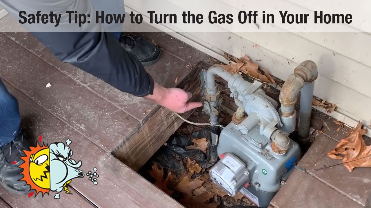 Safety Tip: How to Turn the Gas Off in Your Home