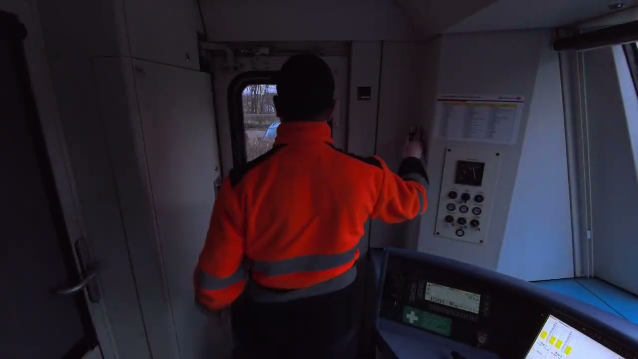 8K Führerstandsmitnahme S-Bahn München S8 Herrsching - Flughafen BR423 12.03.2025
