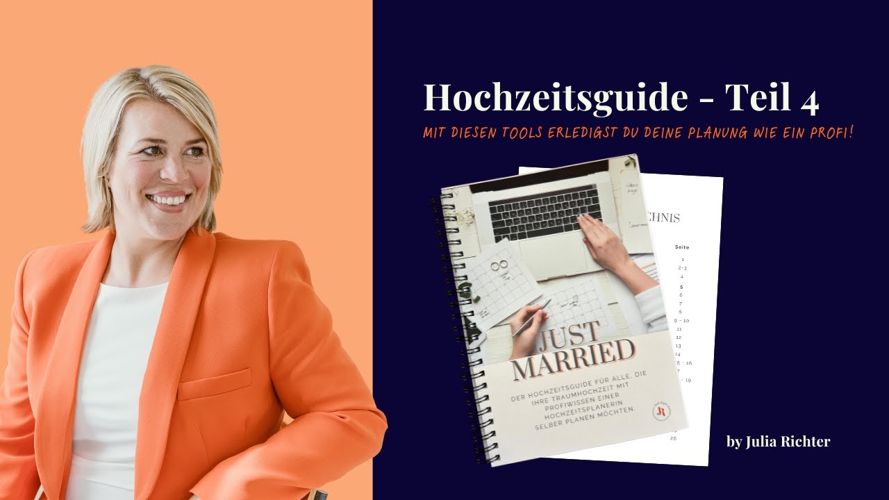 Hochzeitsguide Teil 4 - Tools, die dir deine Hochzeitsplanung erleichtern!