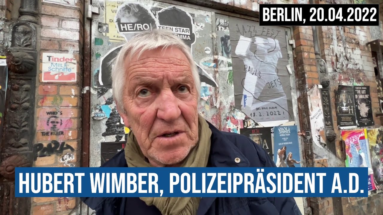 20.04.2022 #Berlin #Polizeipr&auml;sident a.D. Hubert #Wimber #Demo #Cannabis-#Legalisierung #204Day #THC