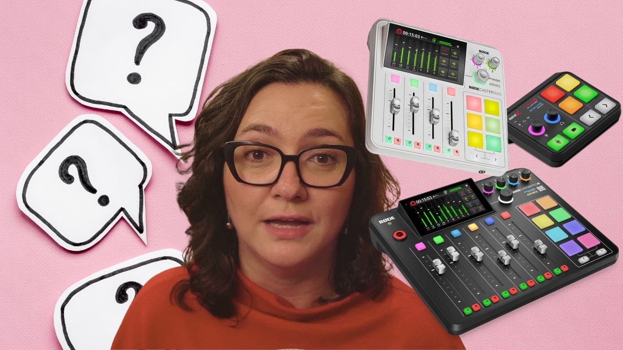 Uso os 3 pra podcast… Rodecaster Duo, Pro e Streamer X. Qual o MELHOR?