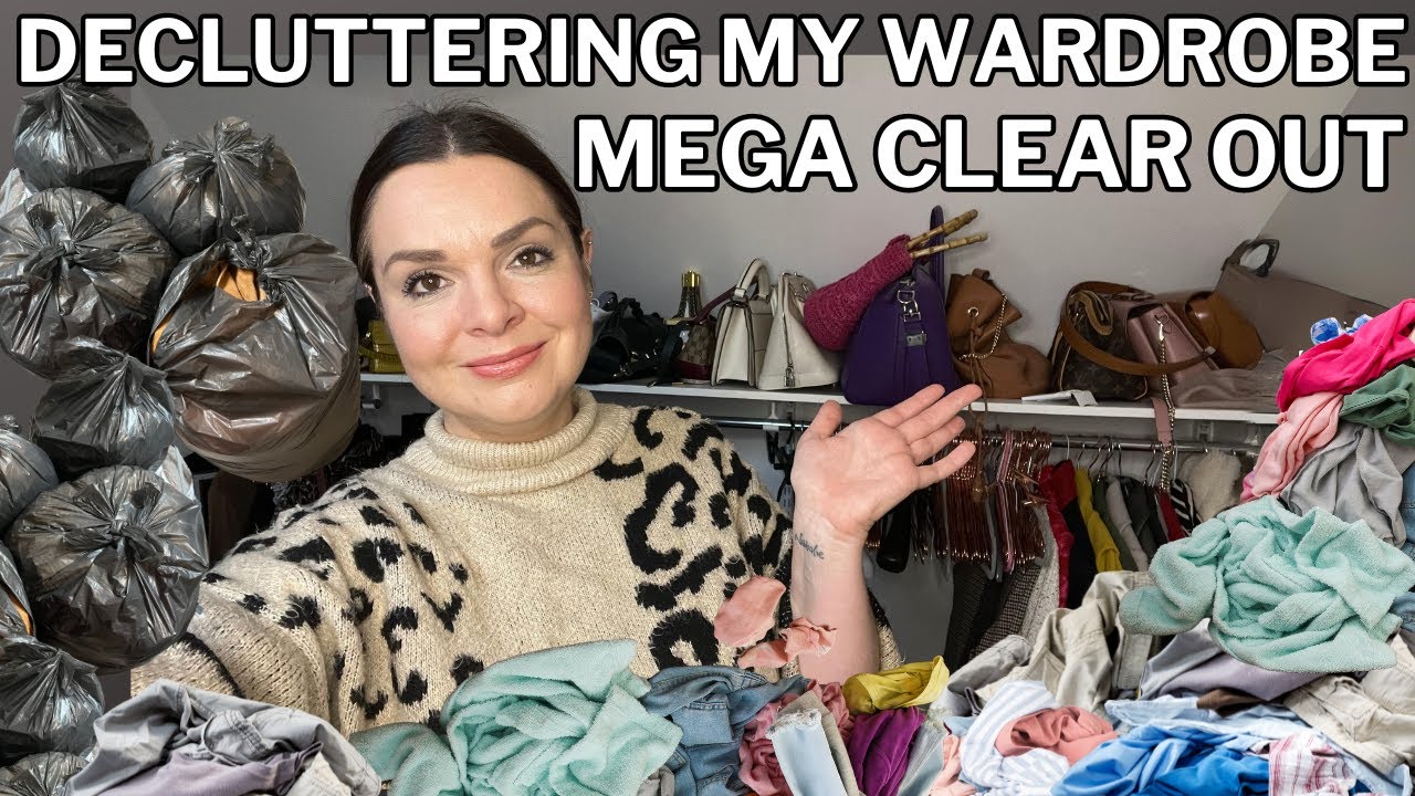 DECLUTTERING & ORGANISING MY CLOTHES WARDROBE 2024 UK / DECLUTTER WITH ME / AN HONEST APPROACH