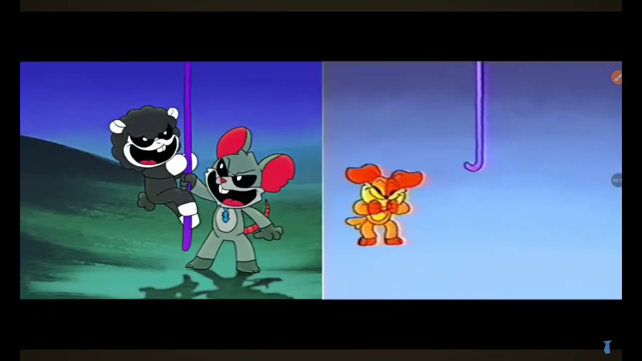 Smiling Critter VS Nightmare Critter 