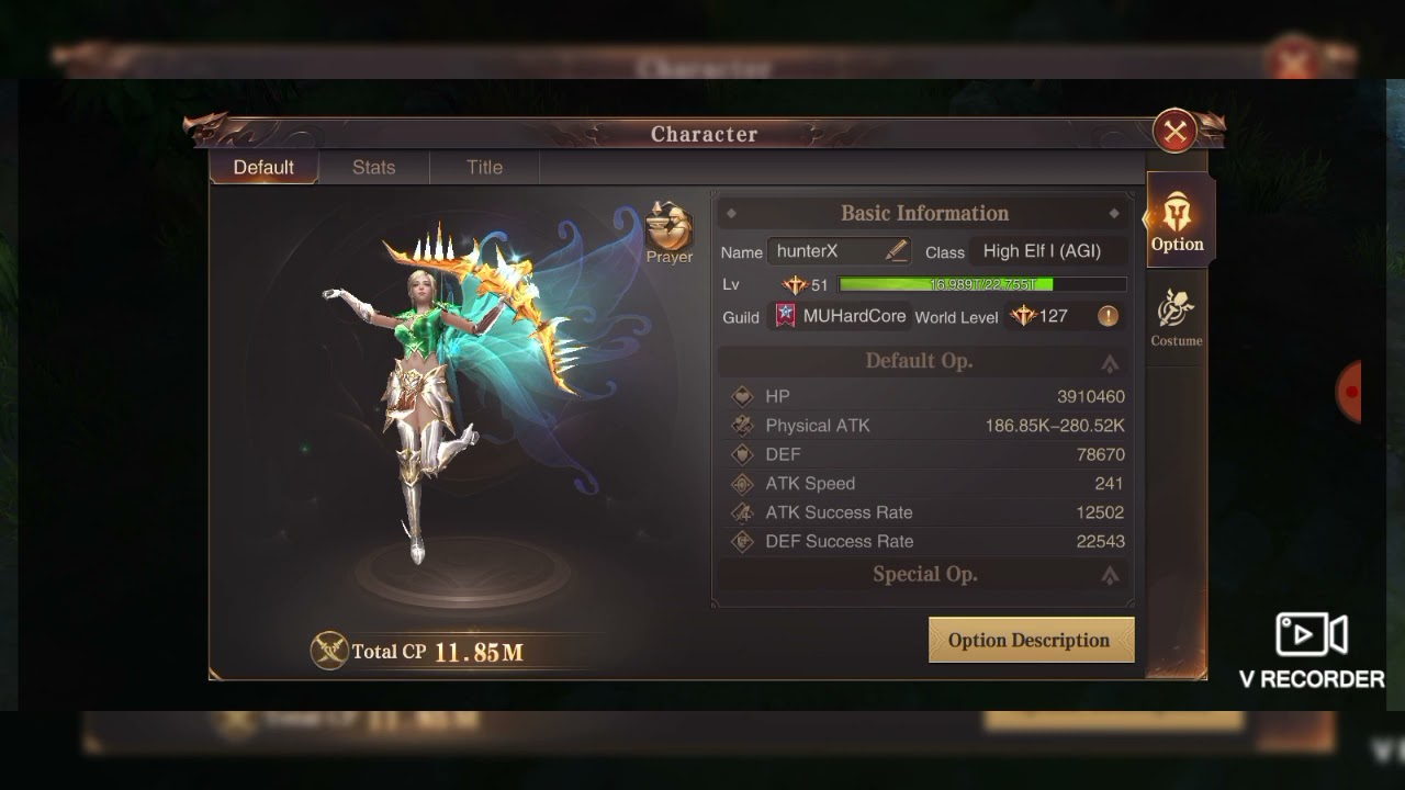 MU ARCANGEL: Try ko lng high lvl sa new property build ko..agi elf 451 vs agi elf 523..