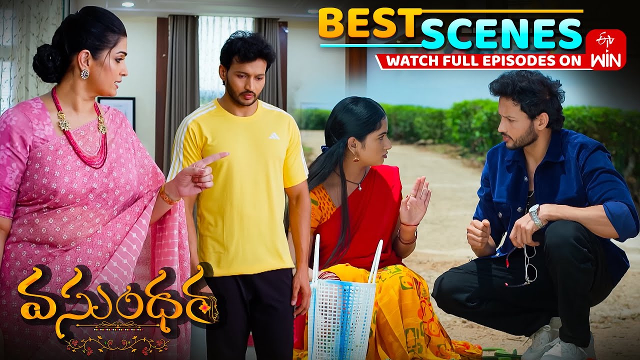 Vasundara Best Scenes:31st May 2025 Episode Highlights|Watch Full Episode on ETV Win