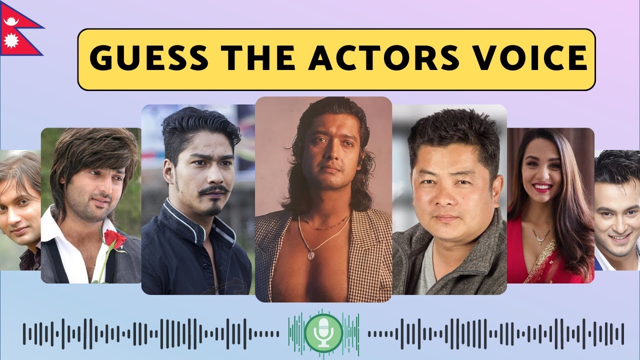 Can You Name This Nepali Actors by Their Voice? | Its Quiz Show!