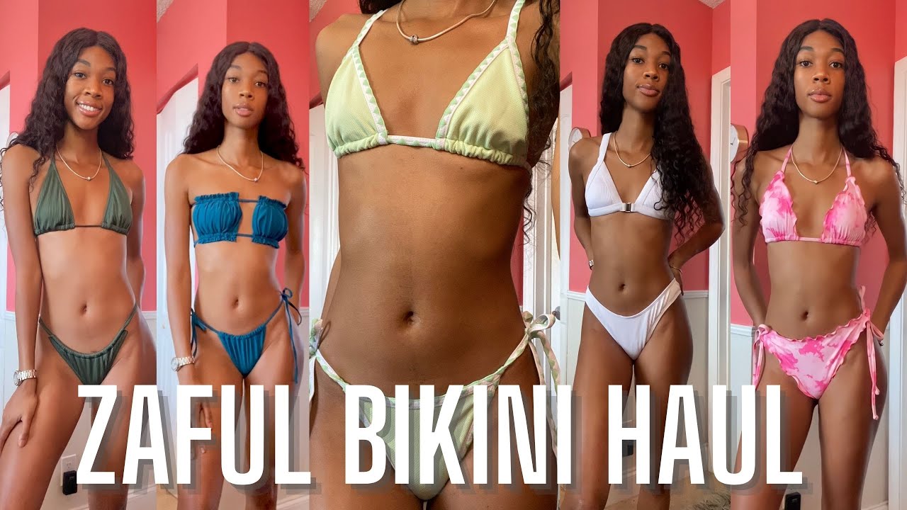 HUGE Zaful Bikini Try on Haul | everything UNDER $20